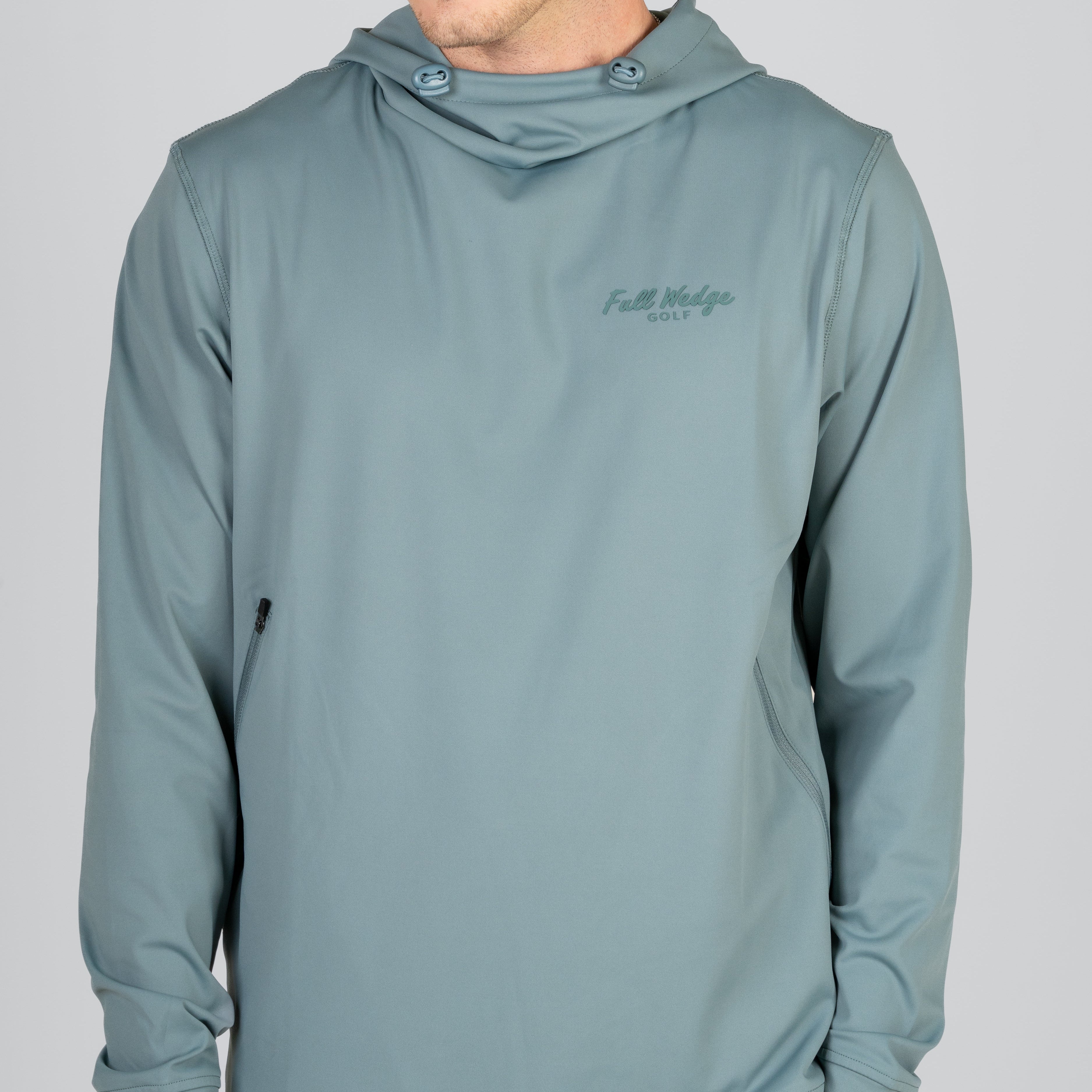 Teal Elevated Hoodie – Full Wedge Golf