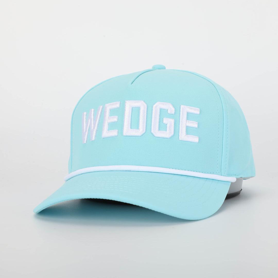 Turquoise WEDGE hat