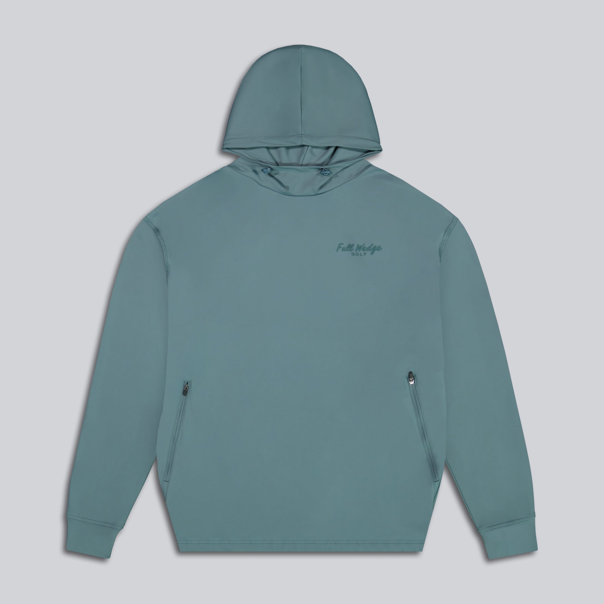 Teal Elevated Hoodie – Full Wedge Golf