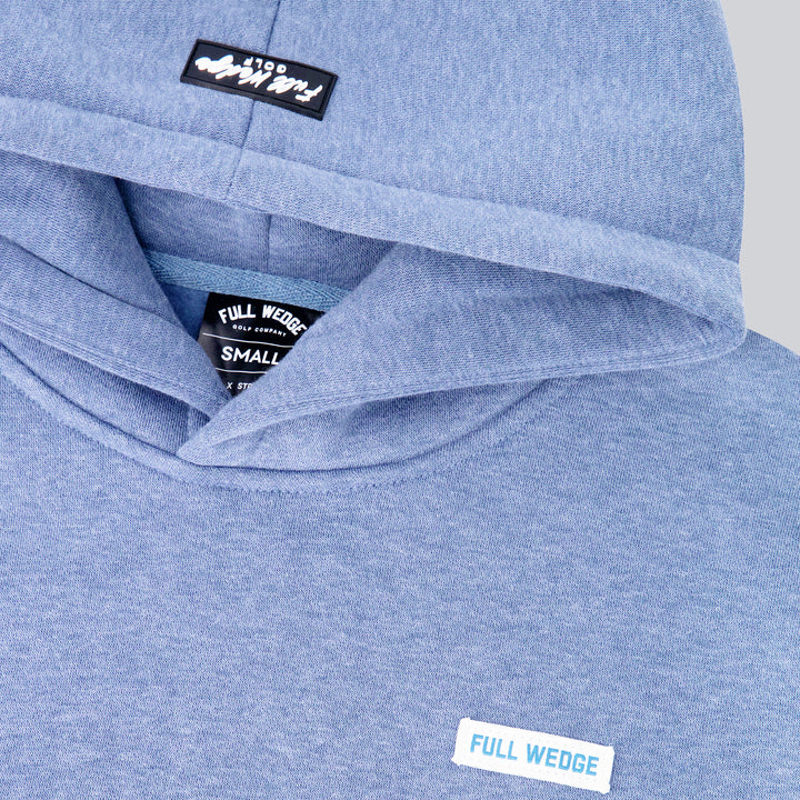 Golf is Hard Hoodie - Heather Blue