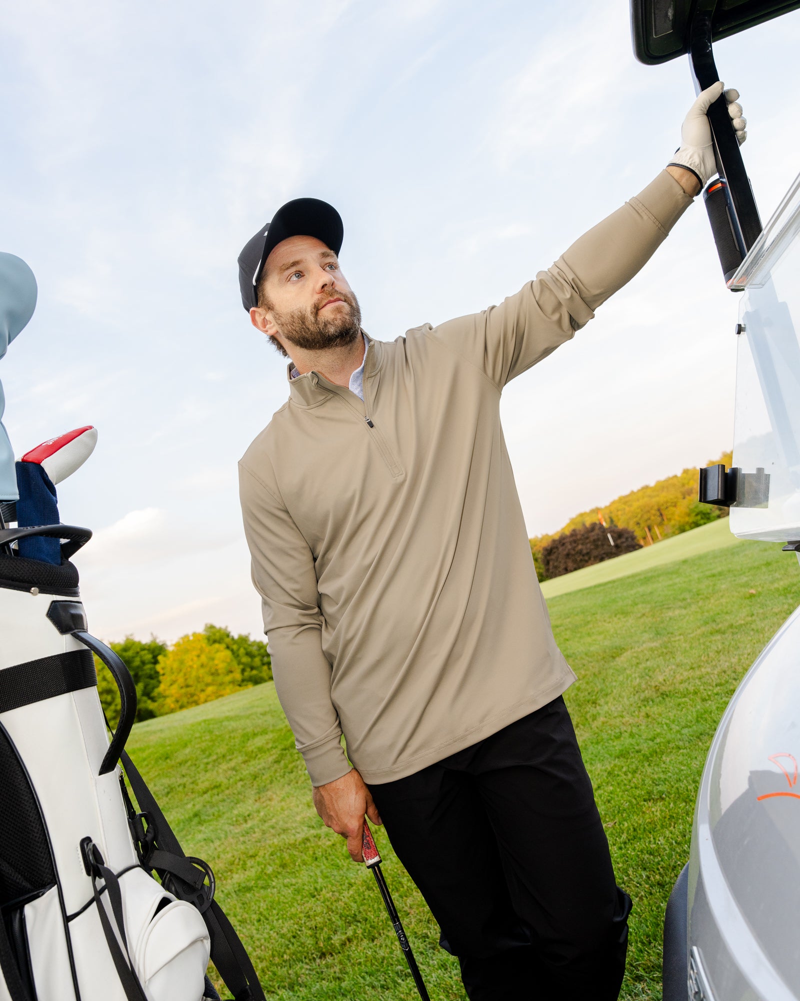 Olive Q-Zip – Full Wedge Golf