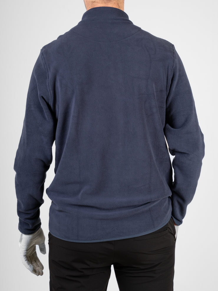 Navy Fleece QZ