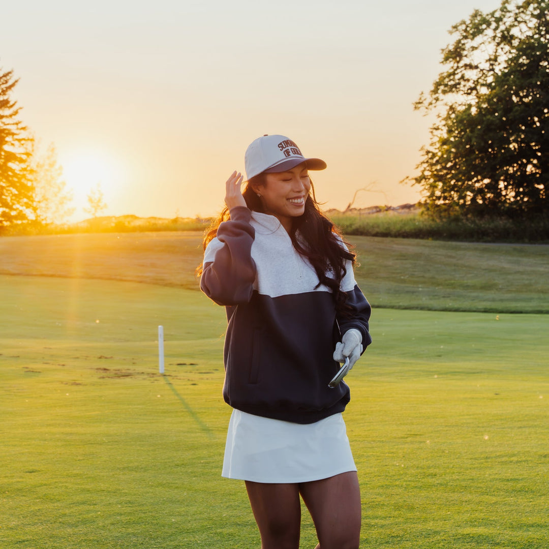 Good Day for Golf Q-Zip - Full Wedge Golf 