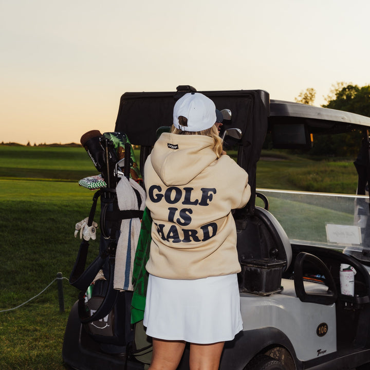 Golf Is Hard Hoodie - Full Wedge Golf 