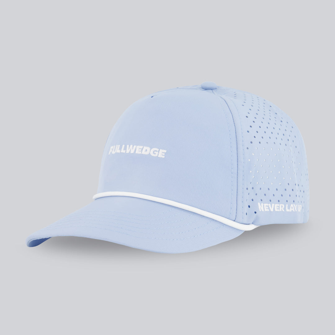 Never Lay Up - Blue Performance Mesh Hat