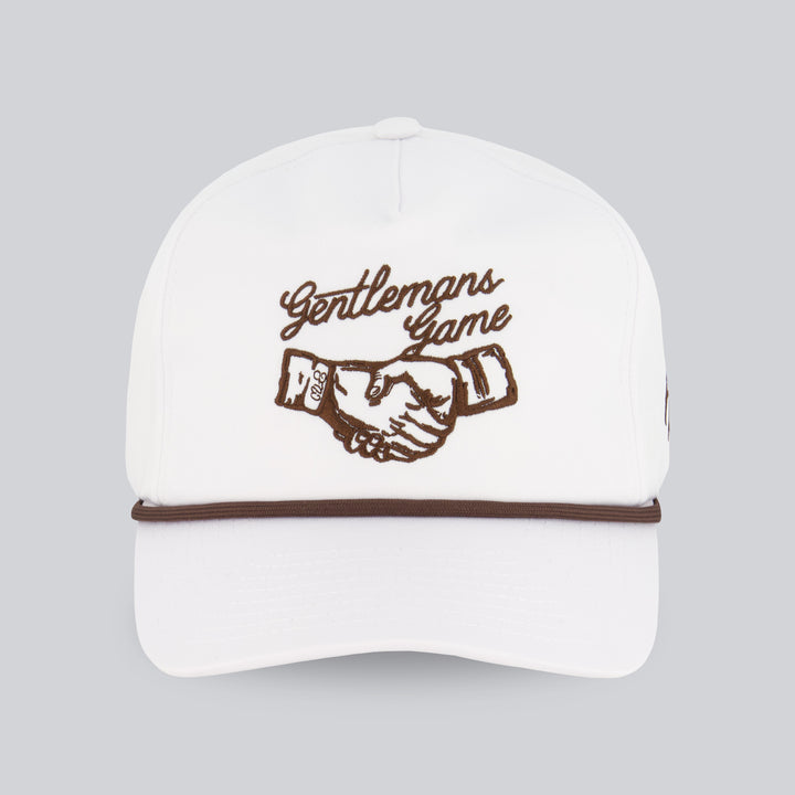 Gentleman's Game Hat - White