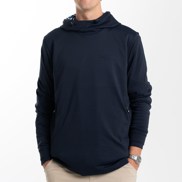 Navy Elevated Hoodie