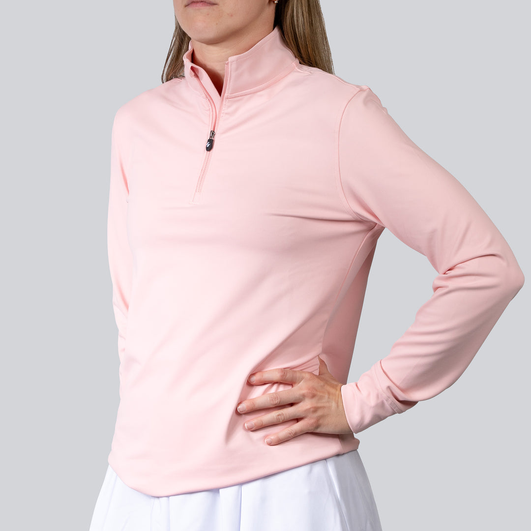 Pastel Pink Q-Zip (W)