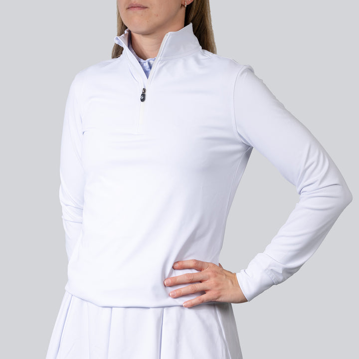 White Q-Zip (W)