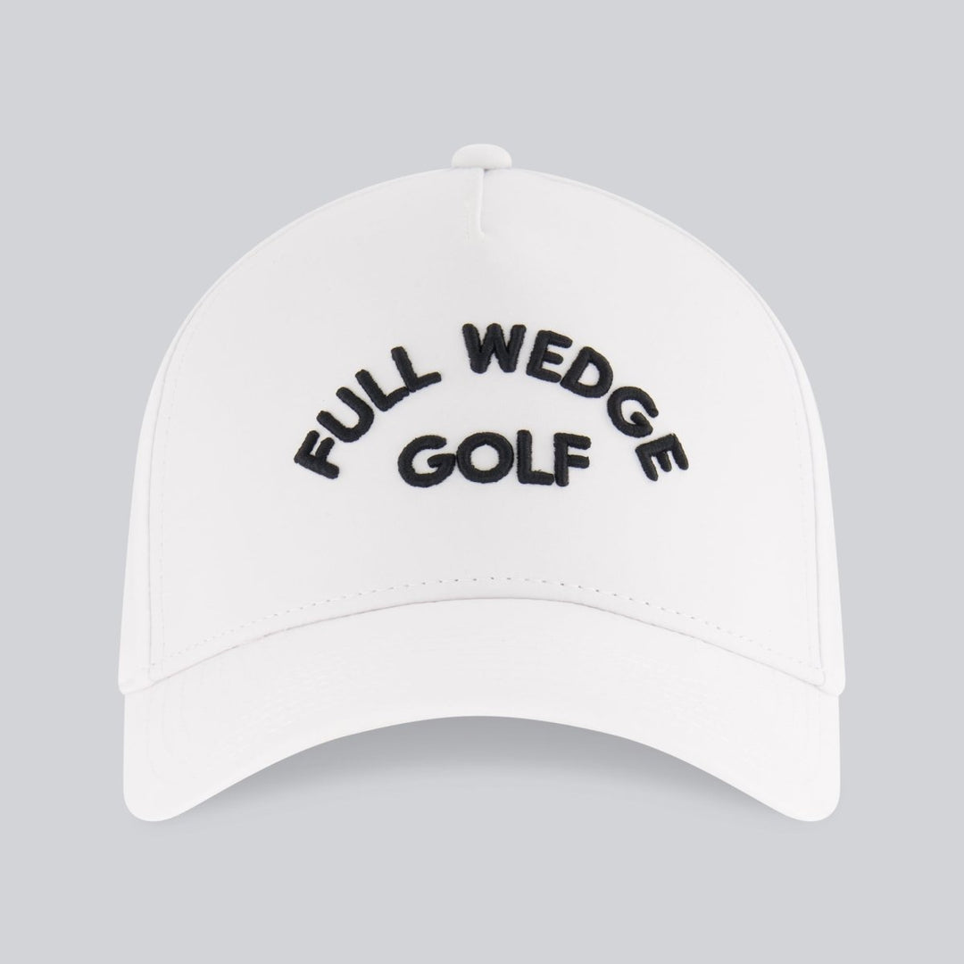 Ace Hat (White) - Full Wedge Golf