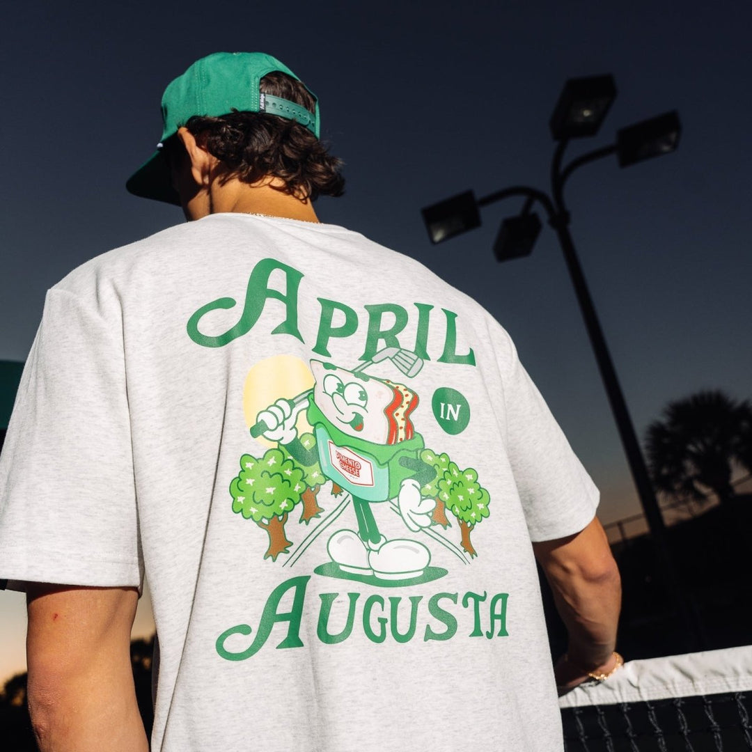 April In Augusta Tee - Full Wedge Golf