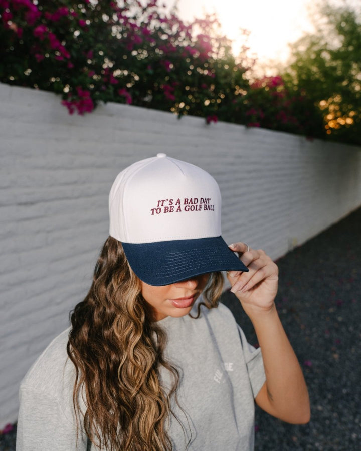 Bad Day To Be A Golf Ball Hat - Full Wedge Golf