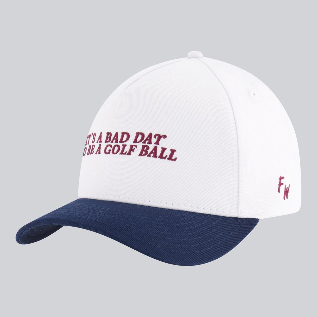 Bad Day To Be A Golf Ball Hat - Full Wedge Golf