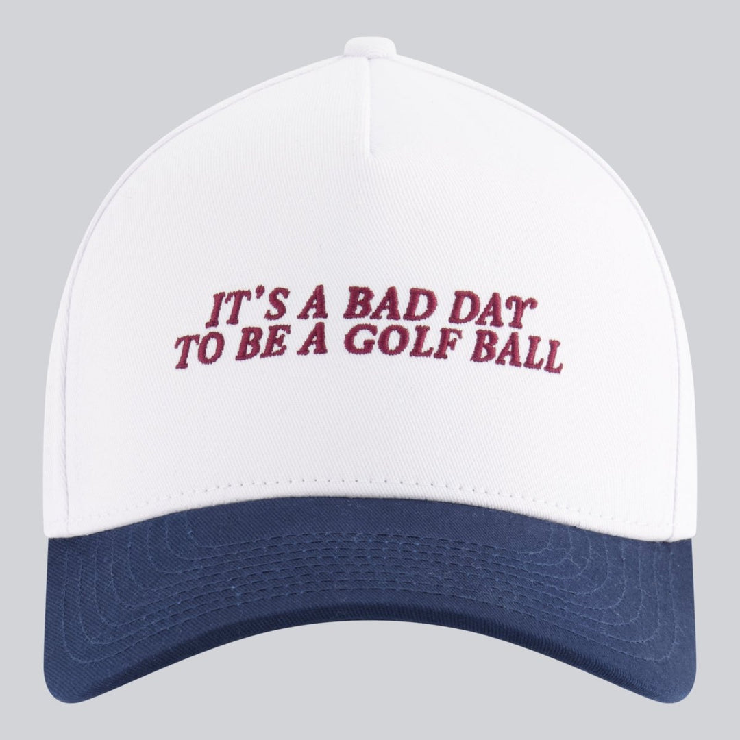 Bad Day To Be A Golf Ball Hat - Full Wedge Golf