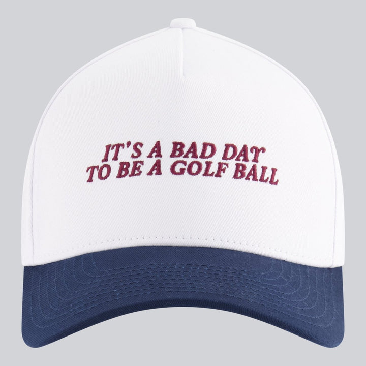 Bad Day To Be A Golf Ball Hat - Full Wedge Golf