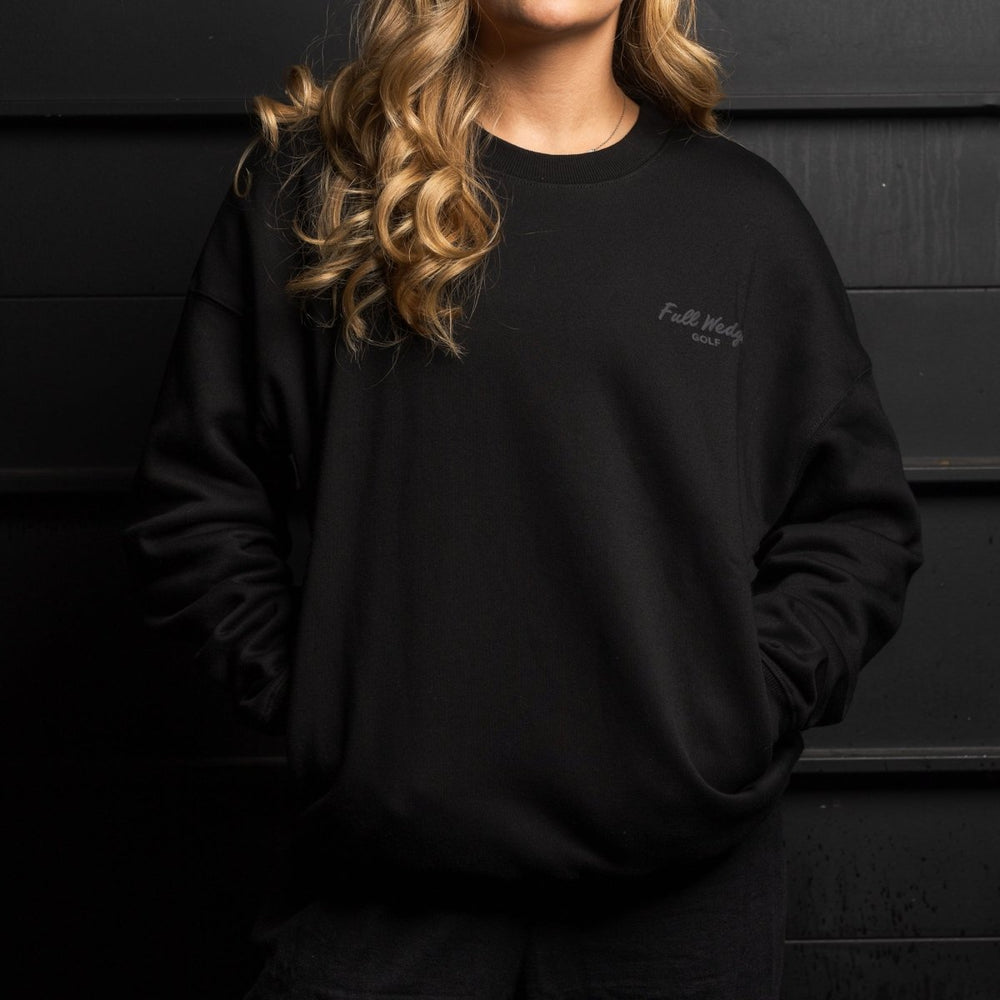 Blackout Crewneck - Full Wedge Golf
