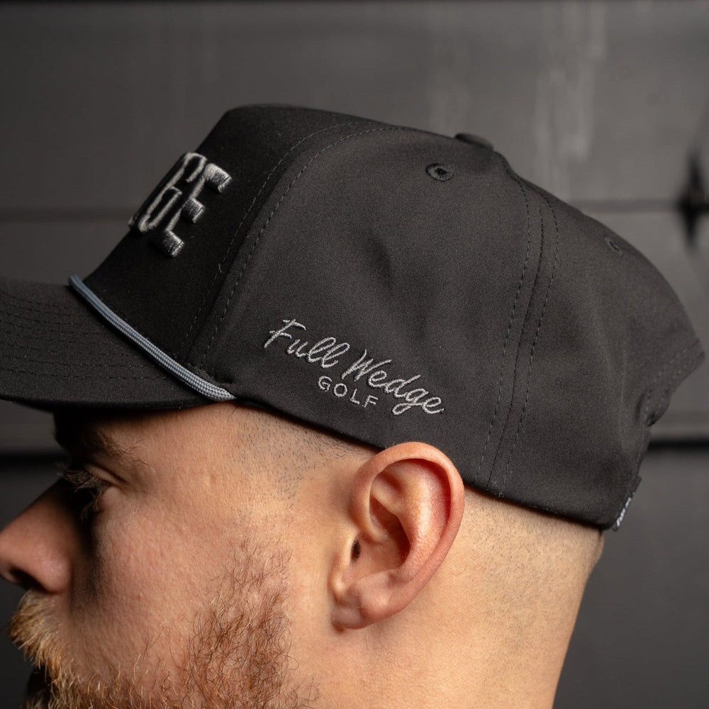 Blackout Hat - Full Wedge Golf