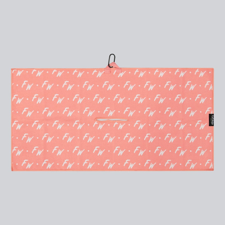 Classic Towel (Peach) - Full Wedge Golf