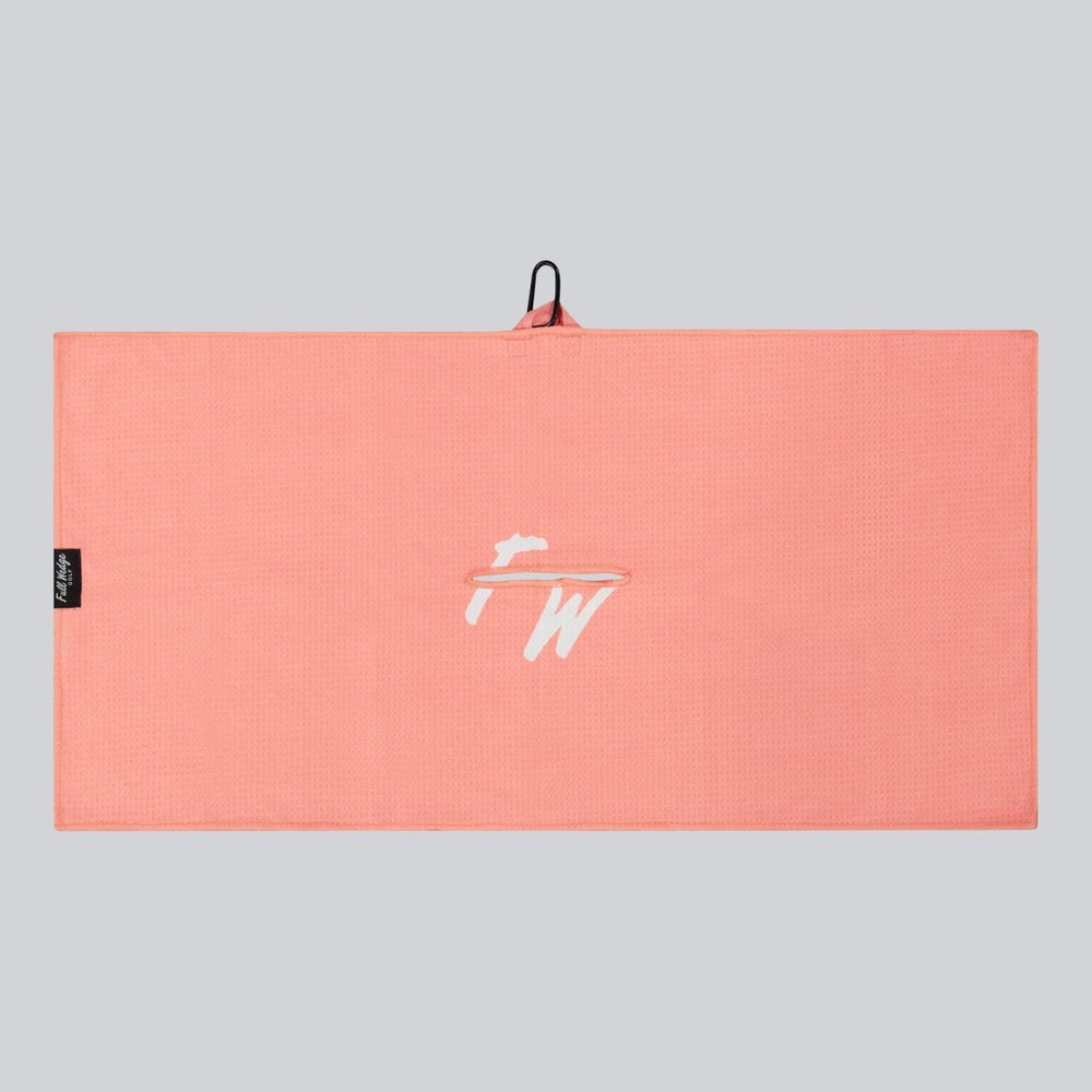 Classic Towel (Peach) - Full Wedge Golf