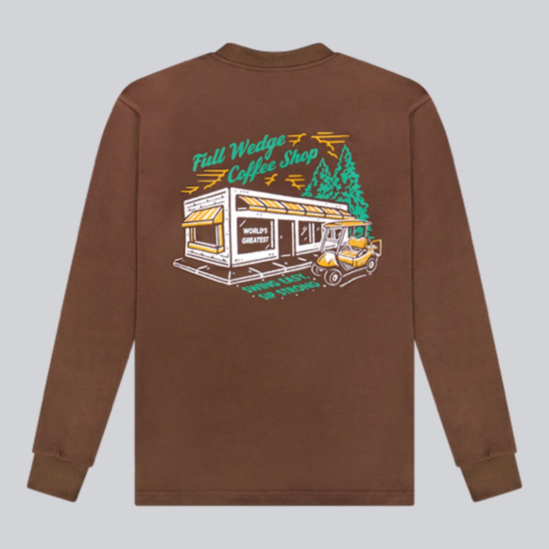 Coffee Shop Long Sleeve - Full Wedge Golf
