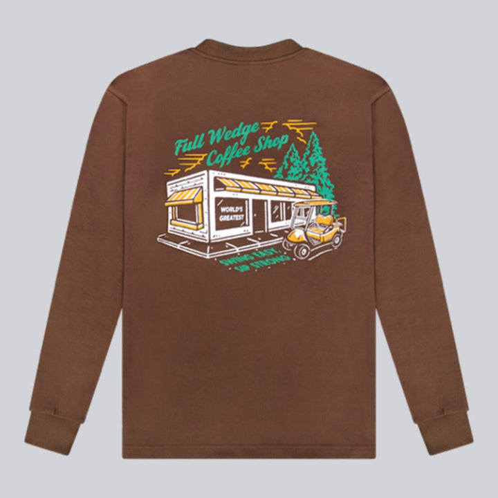 Coffee Shop Long Sleeve - Full Wedge Golf