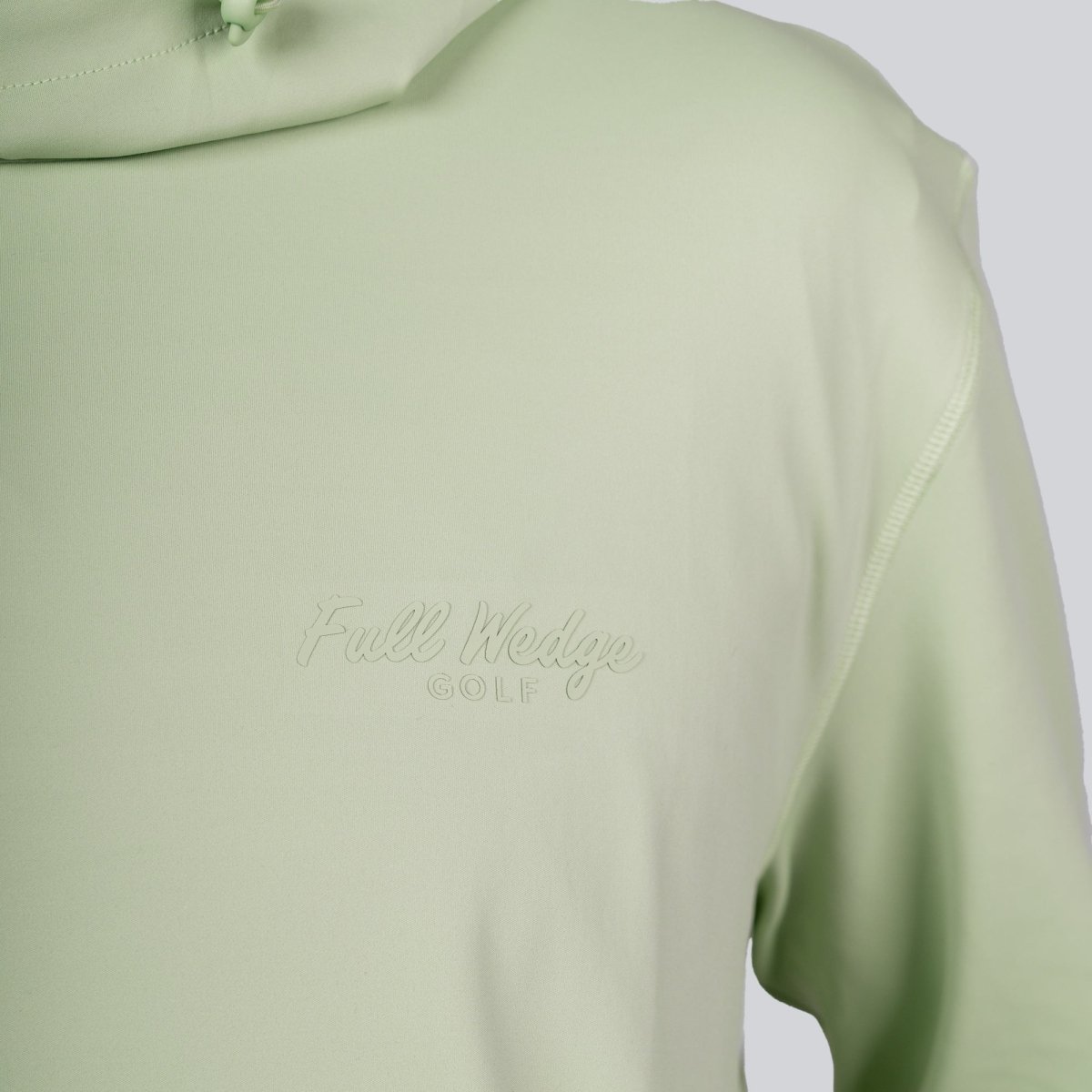 Elevated Golf Hoodie - Full Wedge Golf #color_seafoam
