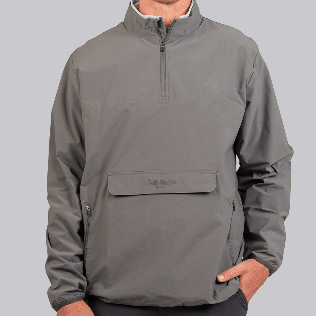 Essential Windbreaker - Stone - Full Wedge Golf