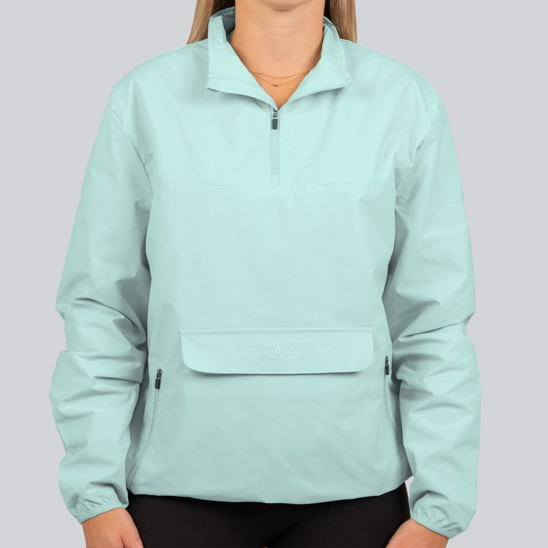 Essential Windbreaker (W) - Mint - Full Wedge Golf