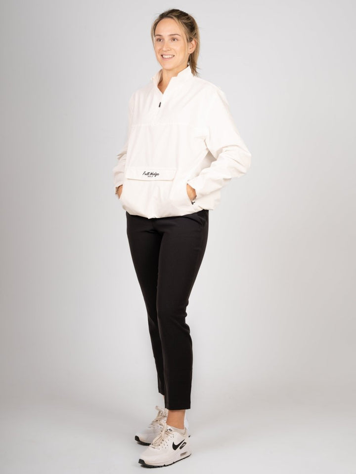 Essential Windbreaker (W) - White - Full Wedge Golf