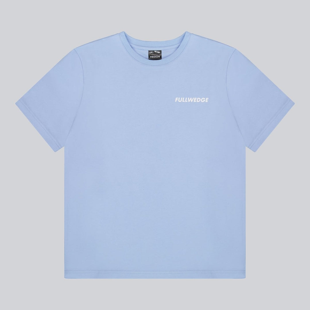 Flag Tee (Baby Blue) - Full Wedge Golf
