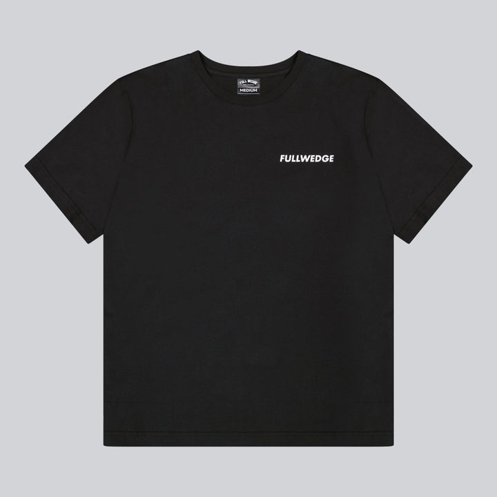 Flag Tee (Black) - Full Wedge Golf