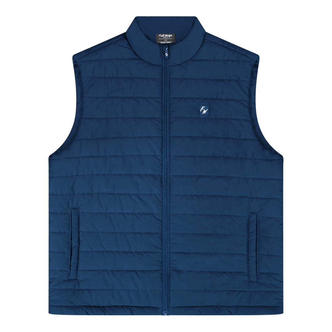 Navy Go-To Golf Vest - Full Wedge Golf 