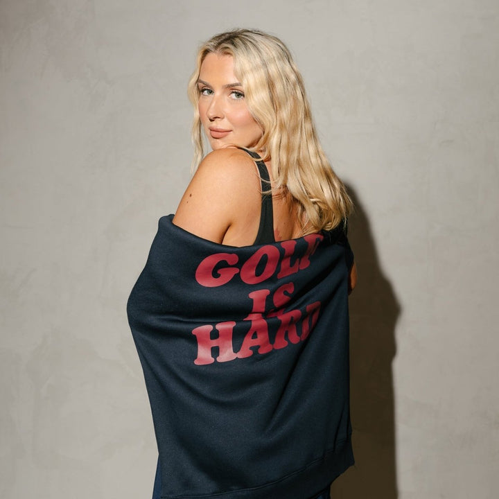 Golf Is Hard Hoodie - Full Wedge Golf 