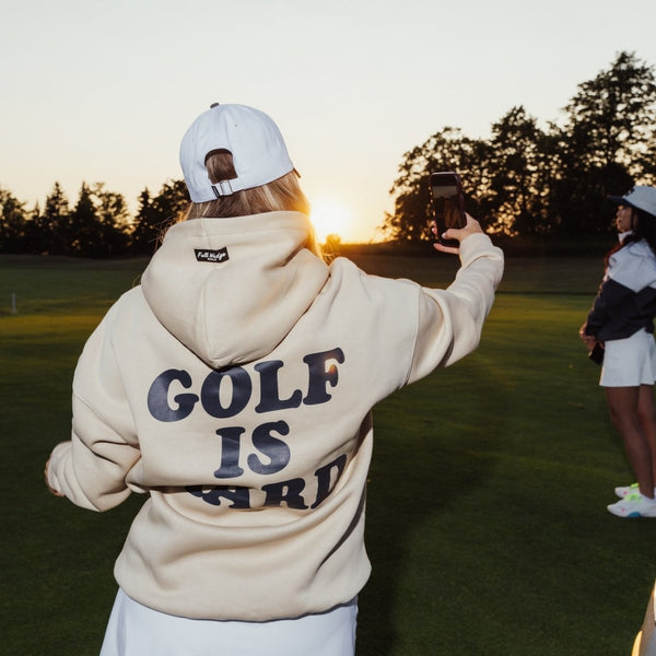 Golf Is Hard Hoodie - Full Wedge Golf