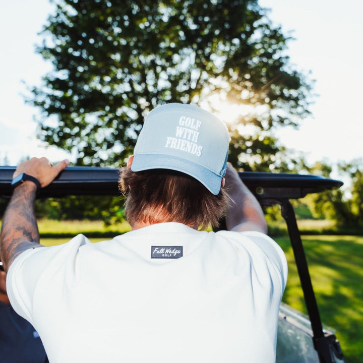 Golf With Friends Hat - Full Wedge Golf