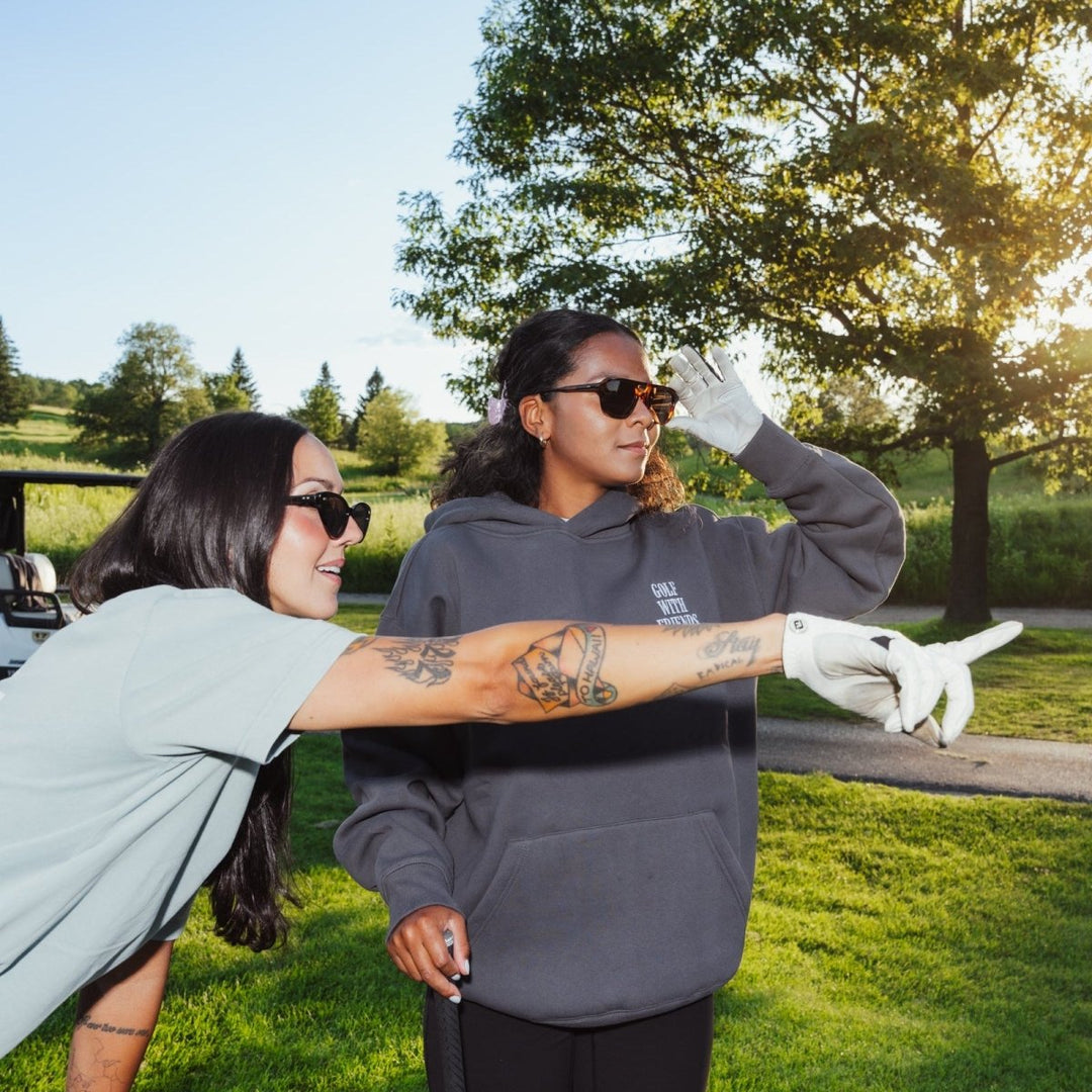 Golf With Friends Hoodie - Full Wedge Golf