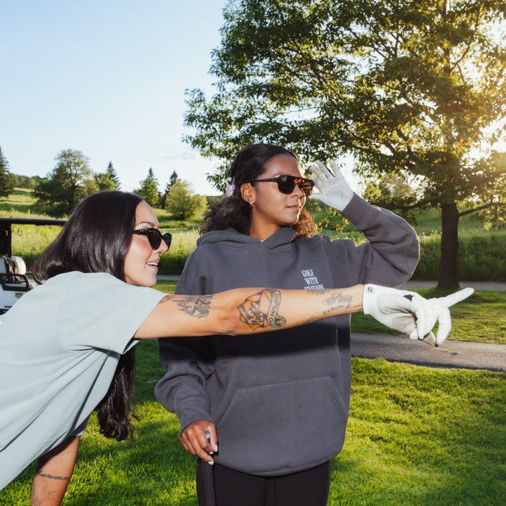 Golf With Friends Hoodie - Full Wedge Golf