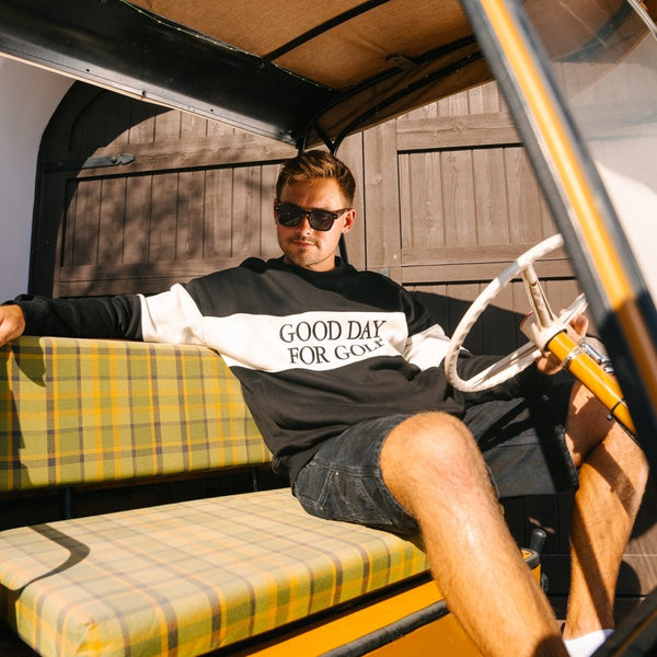 Good Day for Golf Crewneck - Full Wedge Golf