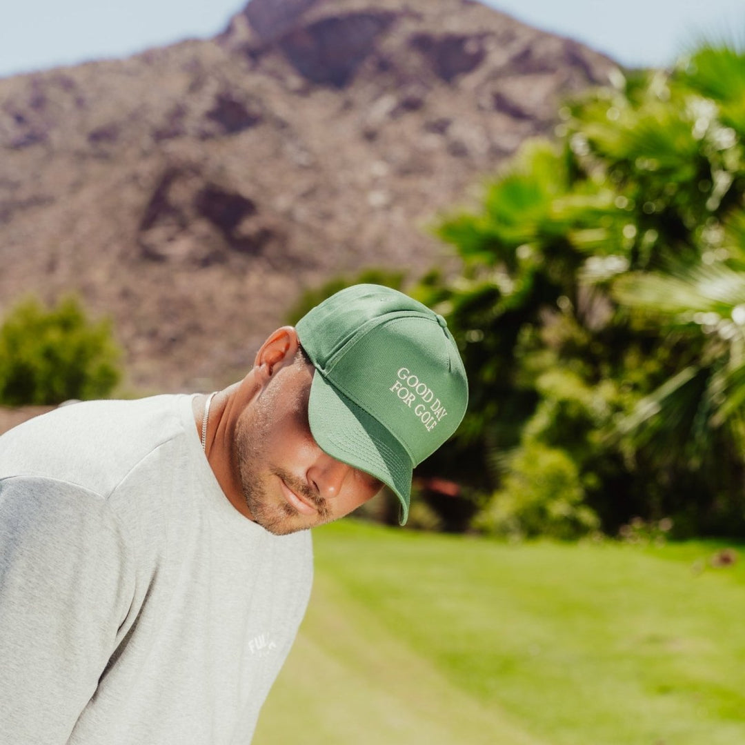 Good Day for Golf Hat - Full Wedge Golf 