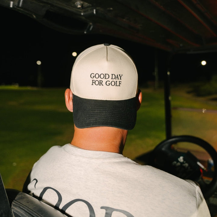 Good Day for Golf Hat - Full Wedge Golf 