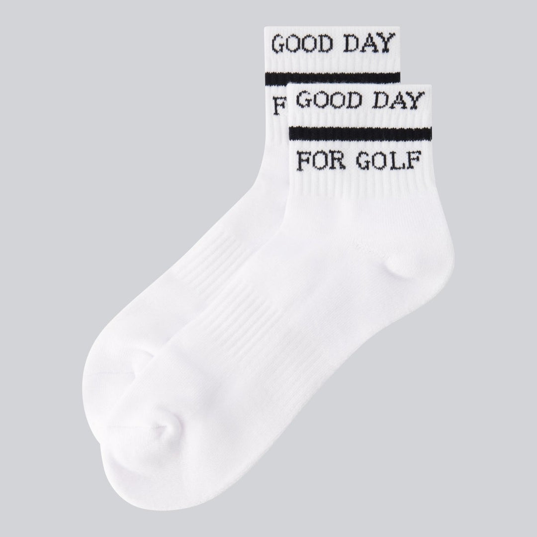 Good Day for Golf Socks - Full Wedge Golf