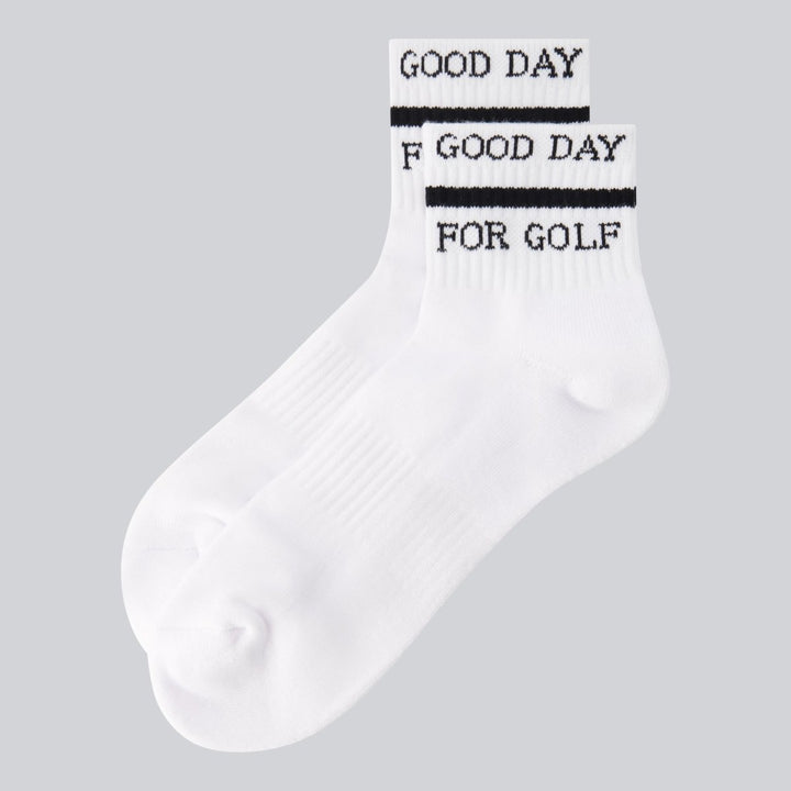 Good Day for Golf Socks - Full Wedge Golf