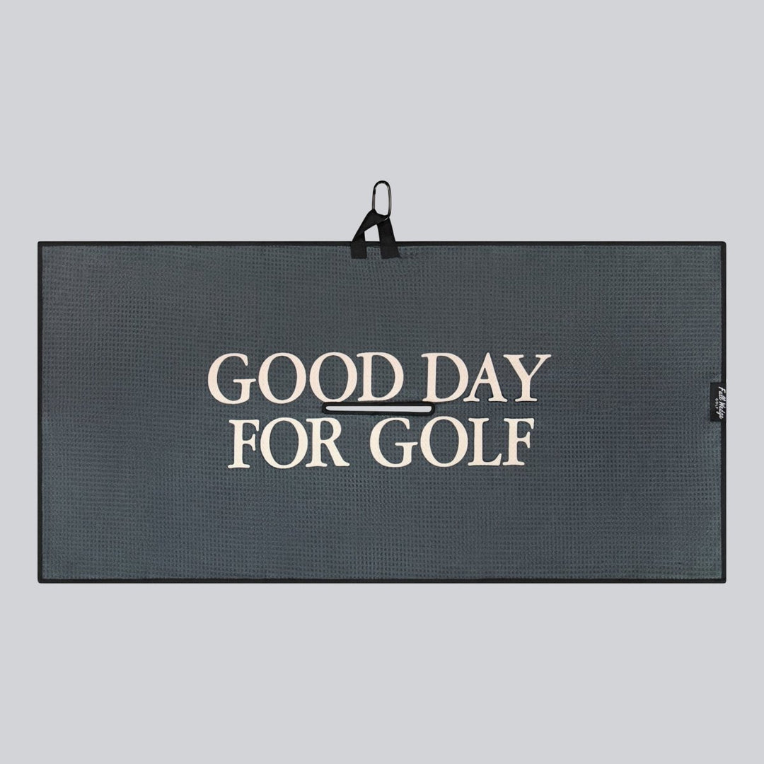 Good Day for Golf Towel - Full Wedge Golf