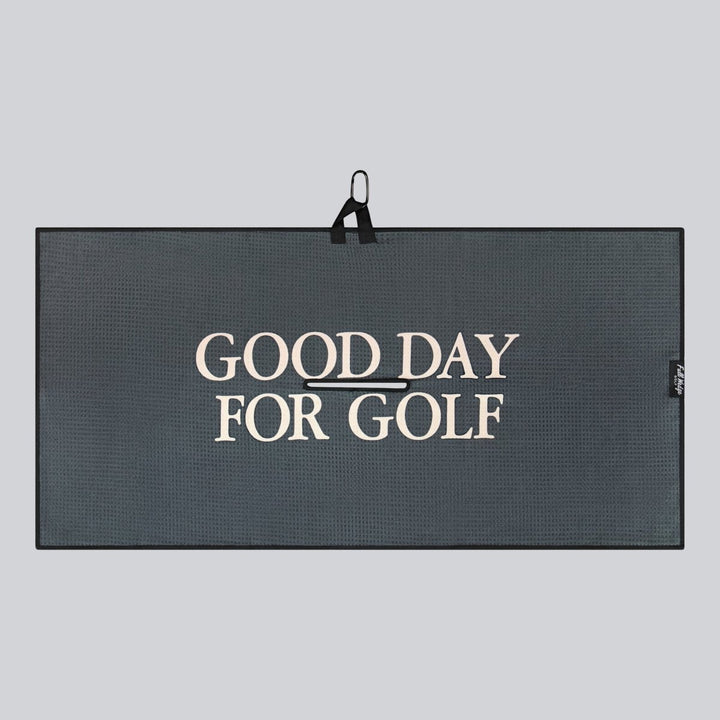 Good Day for Golf Towel - Full Wedge Golf