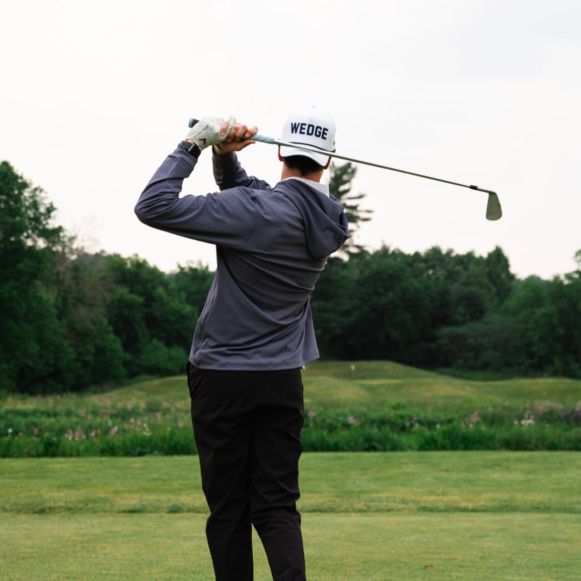 Graphite Elevated Hoodie – Full Wedge Golf