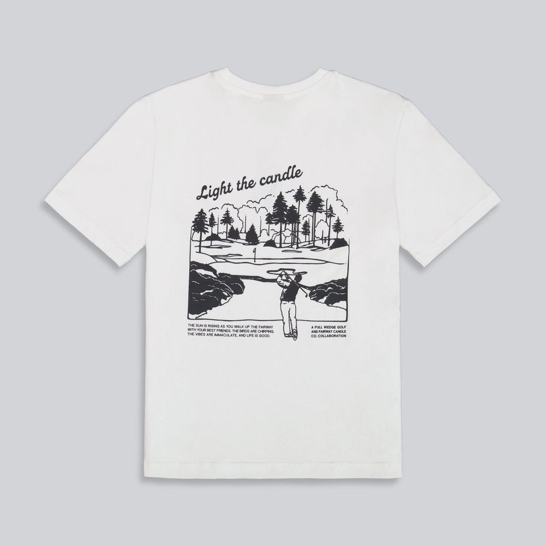 Light The Candle Tee - Full Wedge Golf