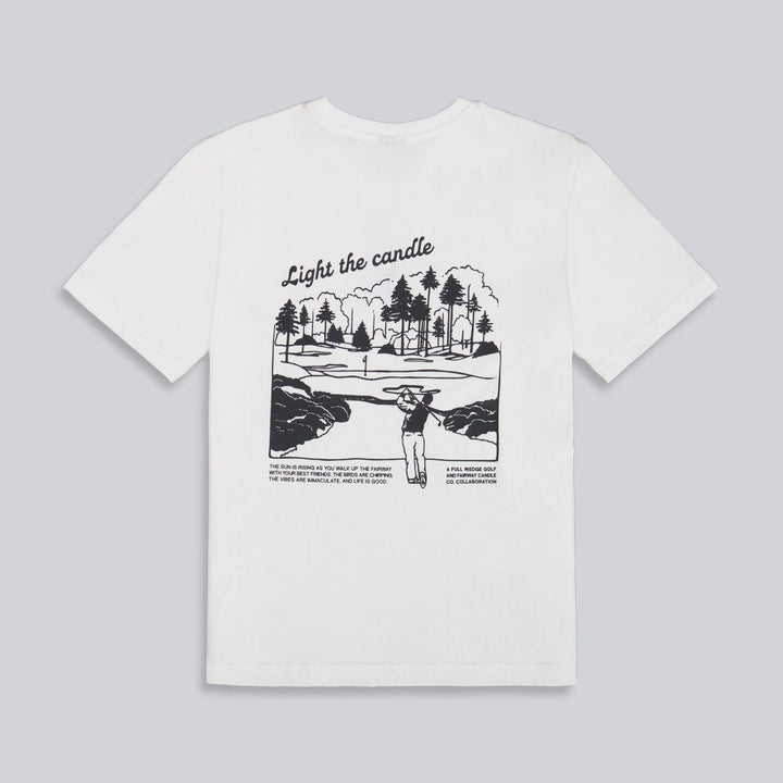 Light The Candle Tee - Full Wedge Golf