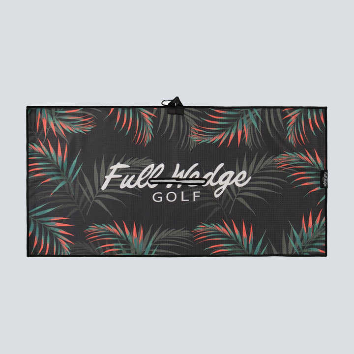 Midnight Palm Towel