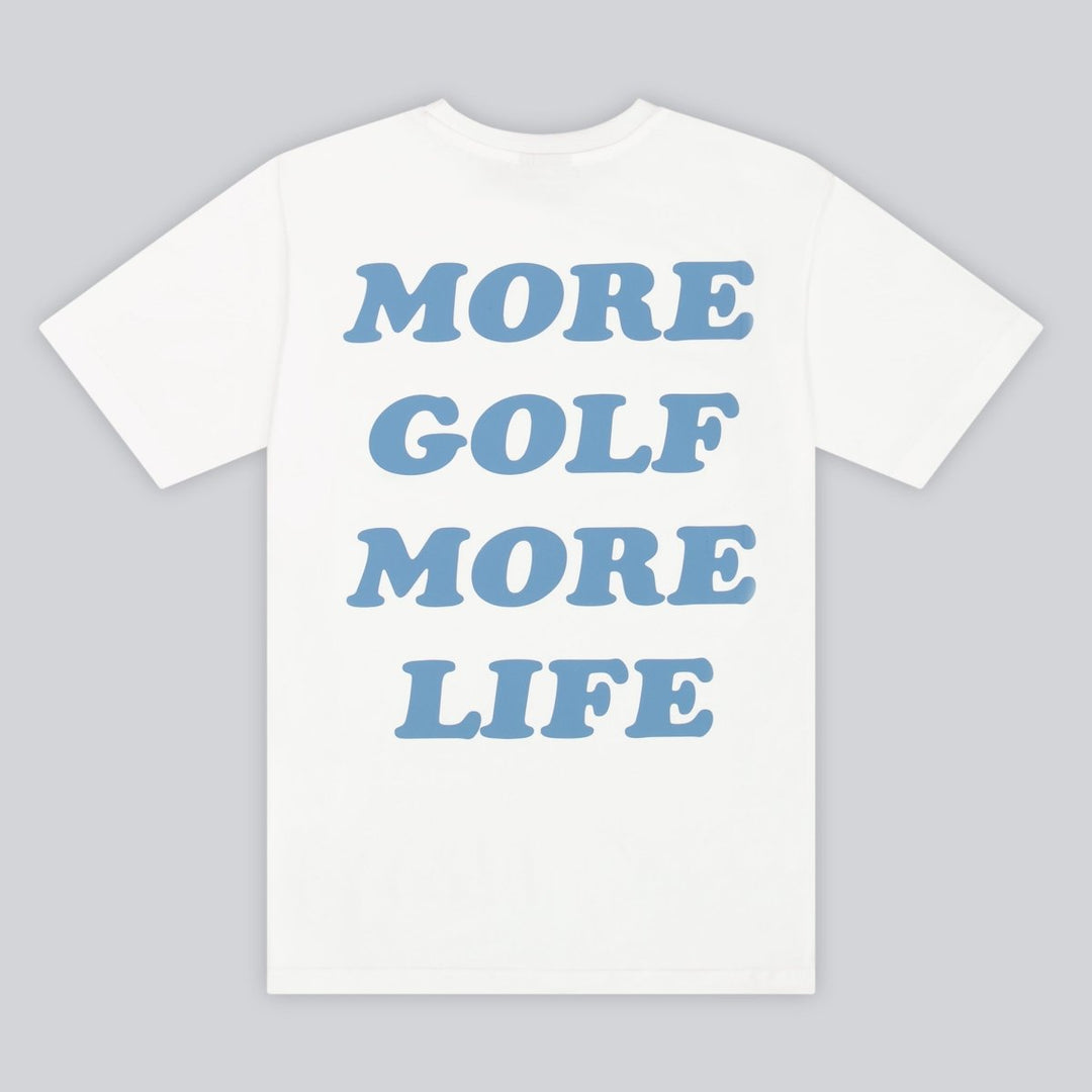 More Golf, More Life Tee - Full Wedge Golf