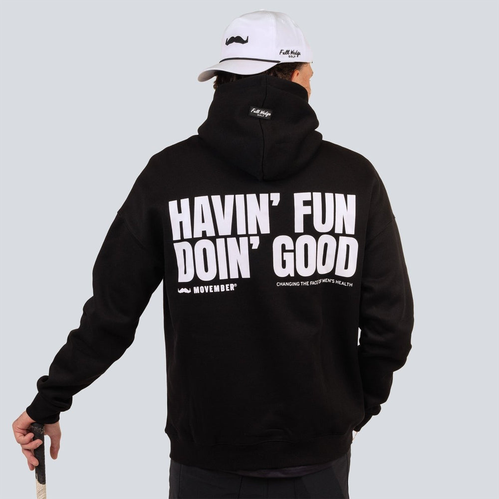 Movember Hat (White) - Full Wedge Golf